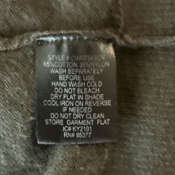 Sanctuary Knit Open Front Long Sleeve Long Cardigan Camo Size Large - Picture 4 of 6